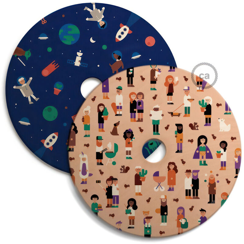 UFO Pantalla de madera ilustrada por varios artistas, doble cara - Diámetro 33cm | Giulia Zoavo - Giulia Zoavo
UFO Pantalla de madera ilustrada por varios artistas, doble cara - Diámetro 33cm | Giulia Zoavo - Giulia Zoavo