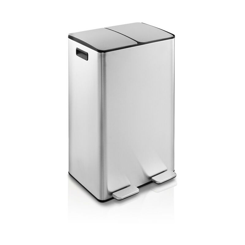UMUZI CLEANING Cubo de cocina doble Plata, Cubo Doble Antiolor, cubos extraíbles, cubos dobles con cierre suave Reciclaje y basura 2x 30L
UMUZI CLEANING Cubo de cocina doble Plata, Cubo Doble Antiolor, cubos extraíbles, cubos dobles con cierre suave Reciclaje y basura 2x 30L
