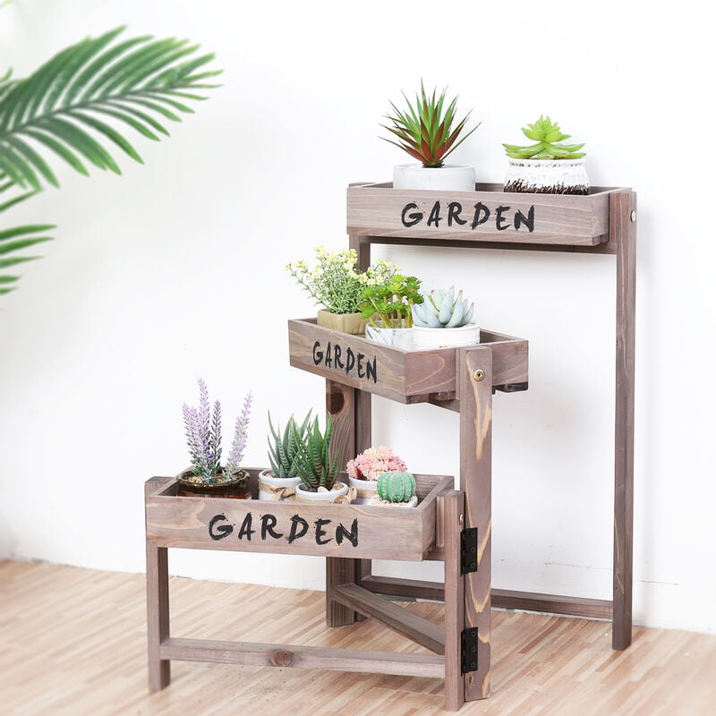 Estantería para Macetas de Madera UNHO, Soporte para Plantas Flores con 3 Niveles para Interior Exterior, Estante para Macetas Plegable de Estilo
Estantería para Macetas de Madera UNHO, Soporte para Plantas Flores con 3 Niveles para Interior Exterior, Estante para Macetas Plegable de Estilo