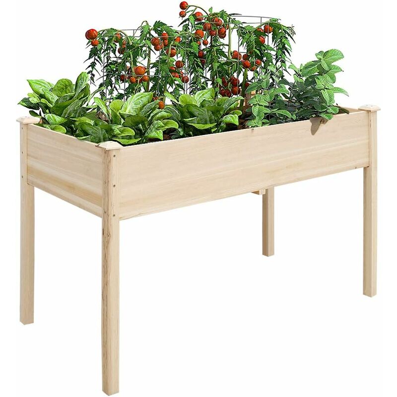 Mesa de Cultivo Grande UNHO, 118.5 x 57.5 x 74.5 cm Huerto Urbano de Madera, Jardinera Rectangular para Plantas Verduras Flores
Mesa de Cultivo Grande UNHO, 118.5 x 57.5 x 74.5 cm Huerto Urbano de Madera, Jardinera Rectangular para Plantas Verduras Flores