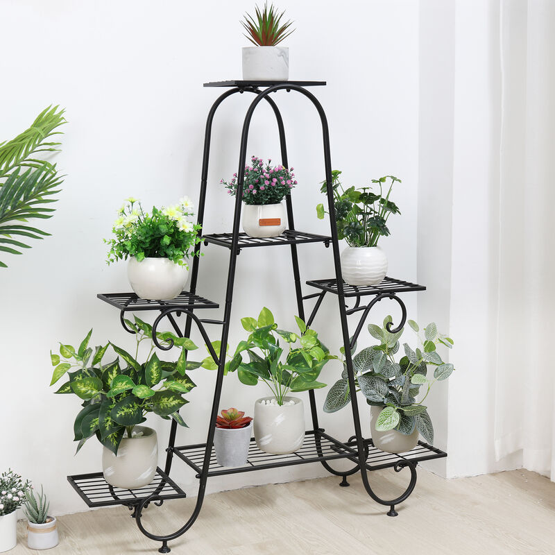 Soporte para Plantas de Hierro UNHO, Estantería para Macetas con 7 Niveles Estantería Decorativa de Flores para Exterior Interior Jardín 66 x 22 x
Soporte para Plantas de Hierro UNHO, Estantería para Macetas con 7 Niveles Estantería Decorativa de Flores para Exterior Interior Jardín 66 x 22 x