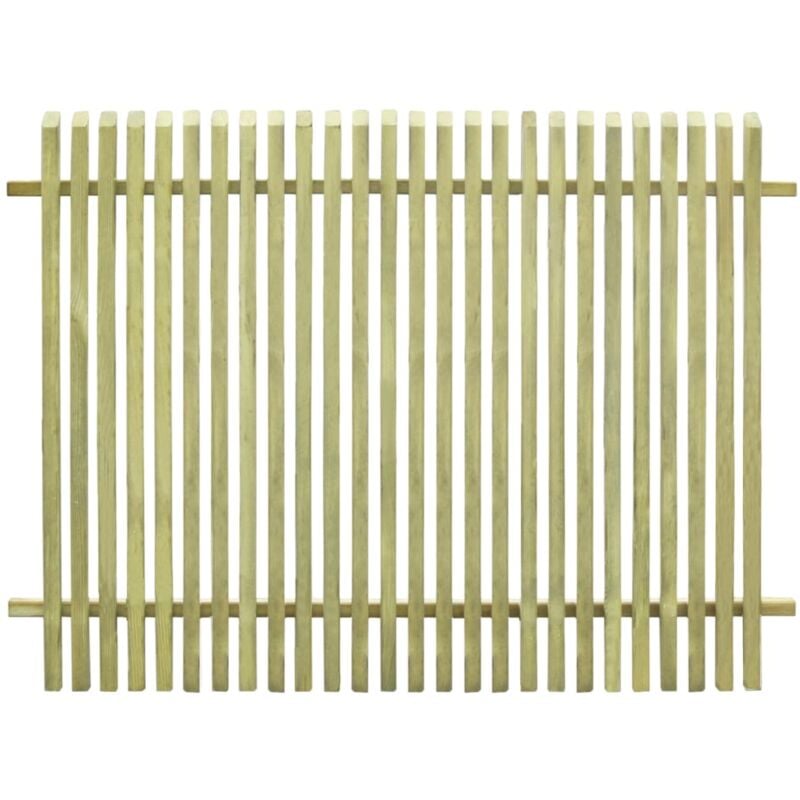 Valla de jardín de madera de pino impregnada 170x125 cm - Verde - Vidaxl
Valla de jardín de madera de pino impregnada 170x125 cm - Verde - Vidaxl