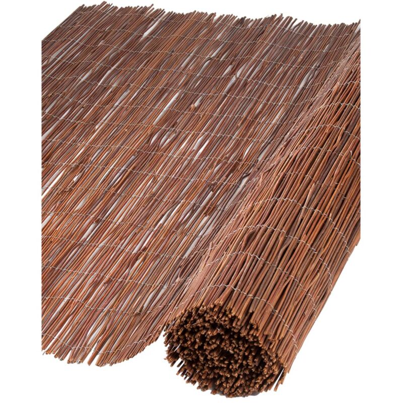 Nature Valla cañizo de jardín de sauce 2 unidades 1x5 m 5 mm de grosor - Marrón
Nature Valla cañizo de jardín de sauce 2 unidades 1x5 m 5 mm de grosor - Marrón