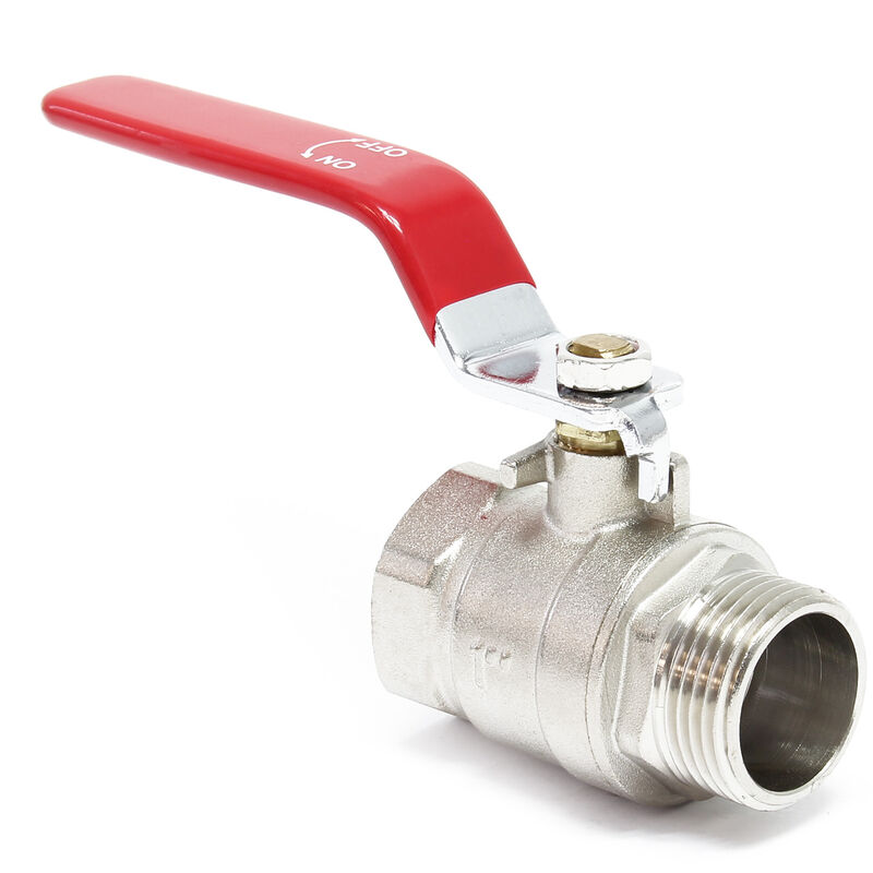 Válvula de bola con llave de palanca latón PN25 (25bar) hembra 30.93mm (1') macho 33.25mm (1')
Válvula de bola con llave de palanca latón PN25 (25bar) hembra 30.93mm (1') macho 33.25mm (1')