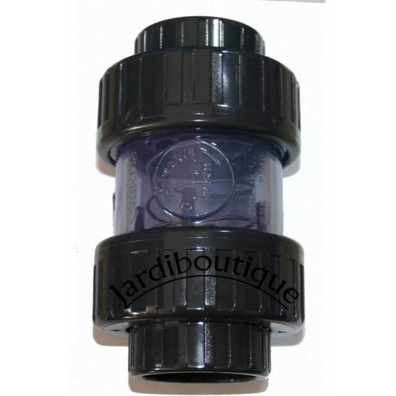 Válvula de resorte de acero inoxidable de ø 63 mm con conexión transparente Diámetro 63 mm
Válvula de resorte de acero inoxidable de ø 63 mm con conexión transparente Diámetro 63 mm