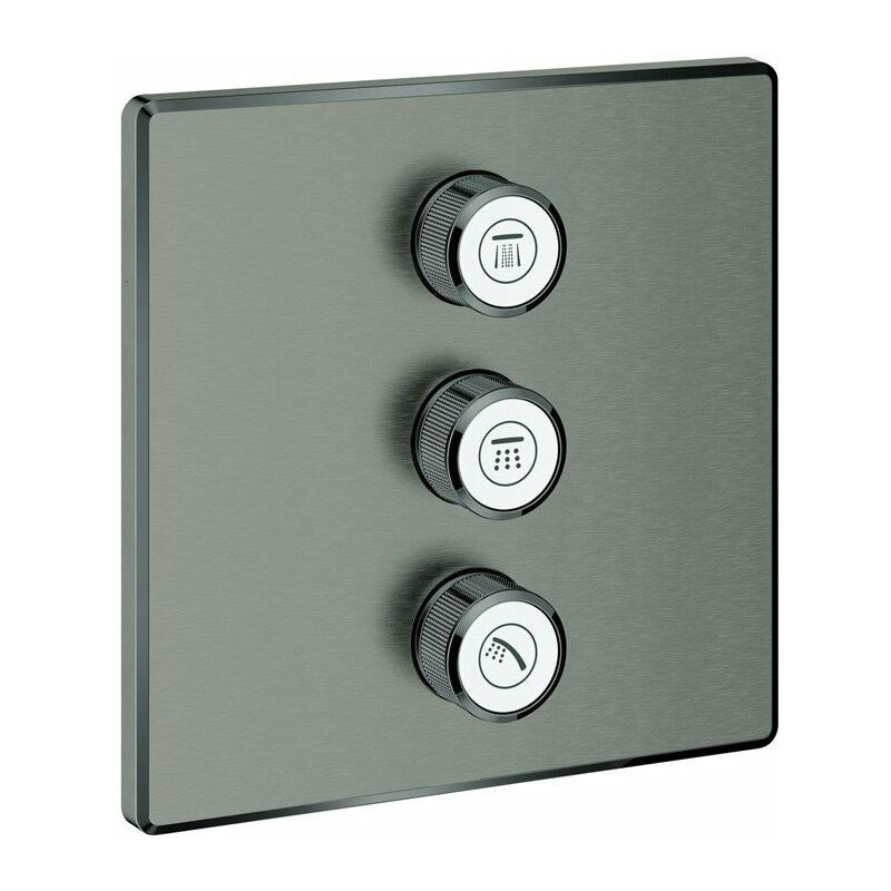 Válvula oculta GROHTHERM SMARTCONTROL angular, triple grafito duro cepillado GROHE
Válvula oculta GROHTHERM SMARTCONTROL angular, triple grafito duro cepillado GROHE