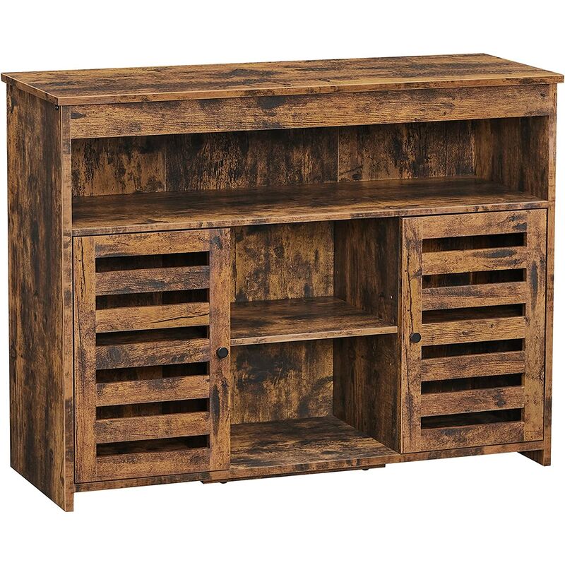 Songmics - VASAGLE Aparador, Armario cocina, Mueble cocina con estantes, Puertas de persiana, para comedor, Salón, Pasillo, Dormitorio, Marrón
Songmics - VASAGLE Aparador, Armario cocina, Mueble cocina con estantes, Puertas de persiana, para comedor, Salón, Pasillo, Dormitorio, Marrón