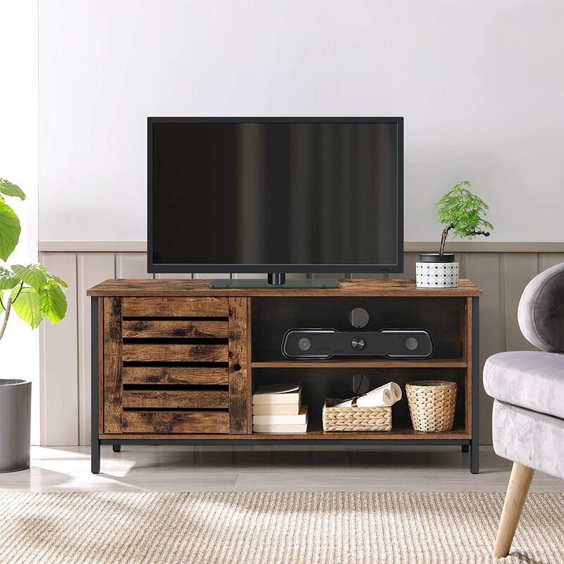 VASAGLE Mesa de TV de 50 Pulgadas, Armario de TV, 1 Compartimento con Puerta de Persiana, 2 Estantes, Soporte de TV, para Salón, Dormitorio, Estilo
VASAGLE Mesa de TV de 50 Pulgadas, Armario de TV, 1 Compartimento con Puerta de Persiana, 2 Estantes, Soporte de TV, para Salón, Dormitorio, Estilo
