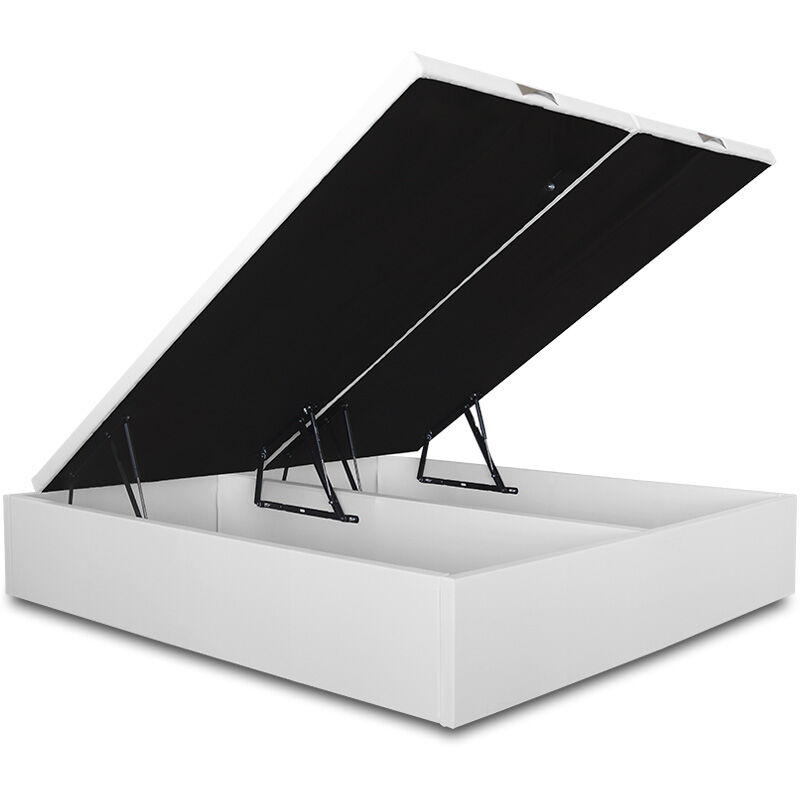 Canapé Abatible Lisboa Gran Capacidad Tapizado en Polipiel Blanco 160 x 190 cm (2 uds 80 x 190 cm) - Ventadecolchones
Canapé Abatible Lisboa Gran Capacidad Tapizado en Polipiel Blanco 160 x 190 cm (2 uds 80 x 190 cm) - Ventadecolchones