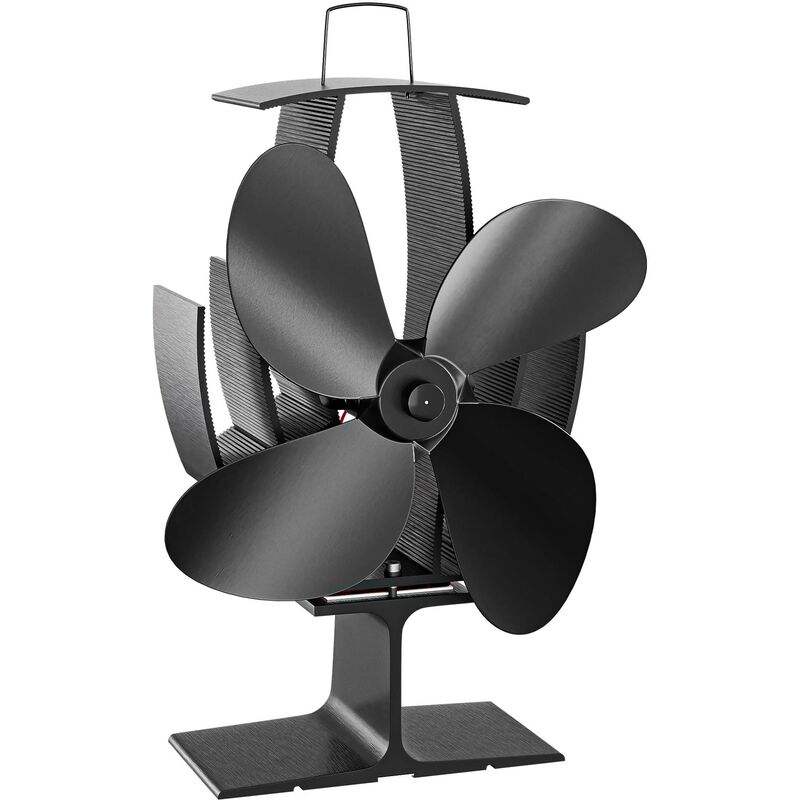 Ventilador de estufa con 4 palas ventilador de chimenea 60-350°C accionado por calor sin corriente 
Ventilador de estufa con 4 palas ventilador de chimenea 60-350°C accionado por calor sin corriente