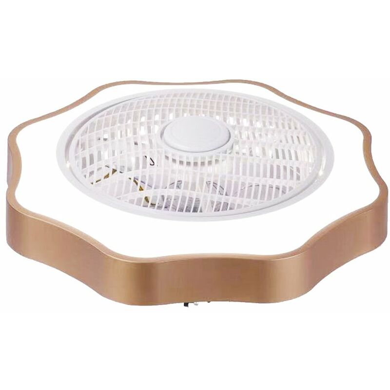Ventilador de techo, con iluminacion, Velocidad del viento ajustable, Control remoto, Sin bateria, Lampara de techo LED moderna,Oro
Ventilador de techo, con iluminacion, Velocidad del viento ajustable, Control remoto, Sin bateria, Lampara de techo LED moderna,Oro