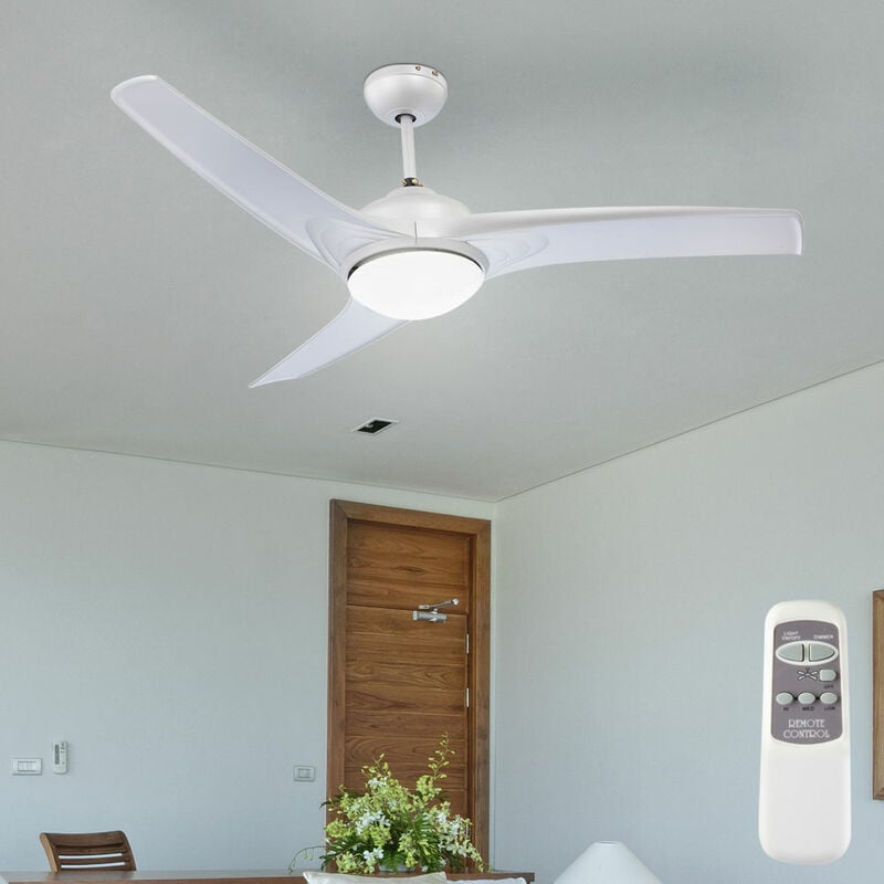Ventilador de techo con iluminación Lámpara de ventilador en un juego que incluye bombillas LED de 9 vatios
Ventilador de techo con iluminación Lámpara de ventilador en un juego que incluye bombillas LED de 9 vatios