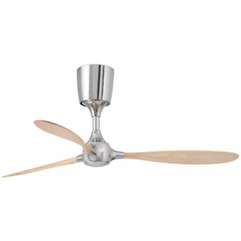 Faro Barcelona - Ventilador de techo sin luz ITACA cm 45,5X132X132 FARO 33474 - Pino Rústico