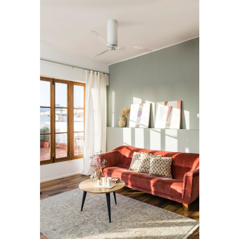 Faro Barcelona - TUBE FAN Ventilador de techo blanco mate/transparente con motor DC sin luz - BLANCO MATE
Faro Barcelona - TUBE FAN Ventilador de techo blanco mate/transparente con motor DC sin luz - BLANCO MATE