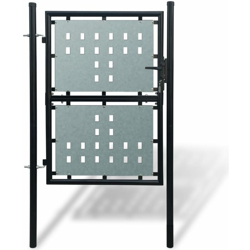 Cancela Puerta de Entrada de Jardín Verja Acero Individual 100x250 cm - Negro - Vidaxl
Cancela Puerta de Entrada de Jardín Verja Acero Individual 100x250 cm - Negro - Vidaxl
