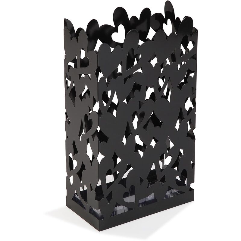 Kamira Paragüero para la Entrada, Habitación o Hall, 49x15x28cm - Negro - Versa
Kamira Paragüero para la Entrada, Habitación o Hall, 49x15x28cm - Negro - Versa