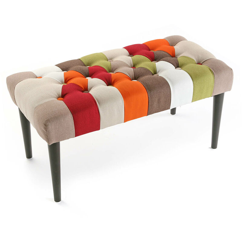 Red Patchwork Taburete pie de cama Banco para Dormitorio, 43x40x80cm - Rojo - Versa
Red Patchwork Taburete pie de cama Banco para Dormitorio, 43x40x80cm - Rojo - Versa