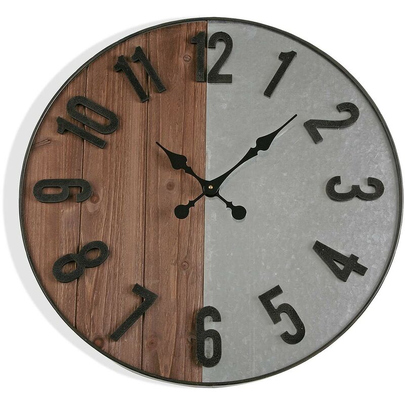 Reloj Pared Metal 60 Cm