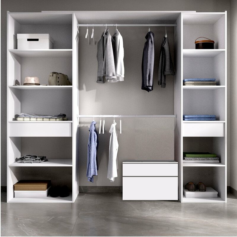 Vestidor Ropero Infantil adaptación al espacio disponible, entre una medida de 200 a 140 cm. 4 cajones
Vestidor Ropero Infantil adaptación al espacio disponible, entre una medida de 200 a 140 cm. 4 cajones
