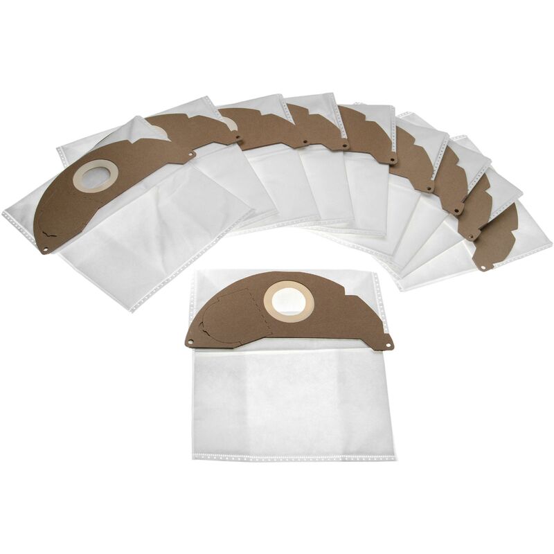 10x bolsa compatible con Kärcher SE 3001 (solo aspirado en seco), WD 2 aspiradora - vellón micro, 24,5cm x 23,5cm, blanco - Vhbw
10x bolsa compatible con Kärcher SE 3001 (solo aspirado en seco), WD 2 aspiradora - vellón micro, 24,5cm x 23,5cm, blanco - Vhbw
