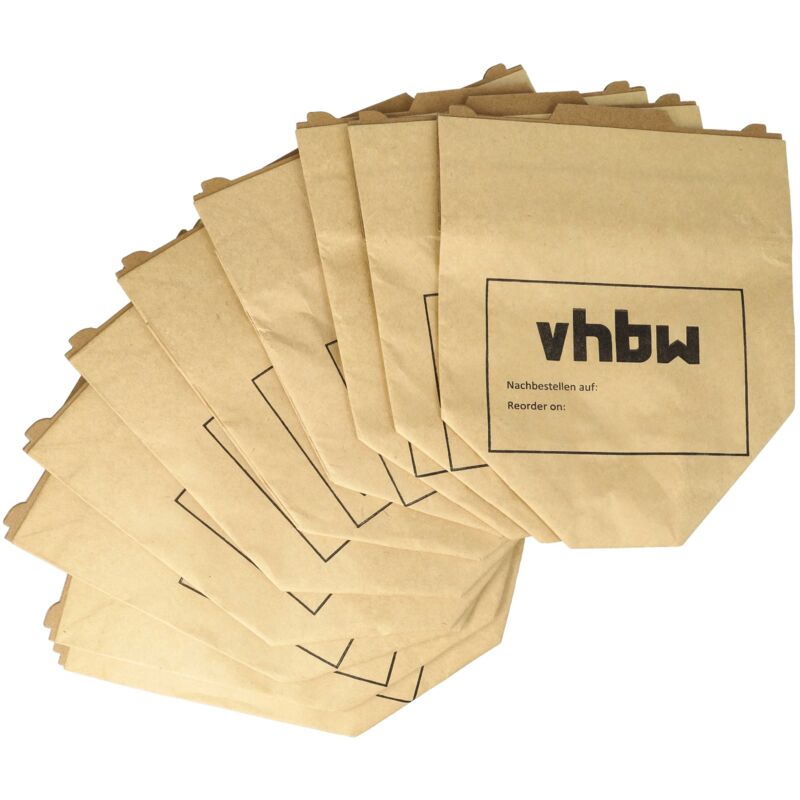 10x Bolsa aspiradora reemplaza Vorwerk FP 131 para aspiradora - papel, 24,5 cm x 20,5 cm, marrón - Vhbw
10x Bolsa aspiradora reemplaza Vorwerk FP 131 para aspiradora - papel, 24,5 cm x 20,5 cm, marrón - Vhbw