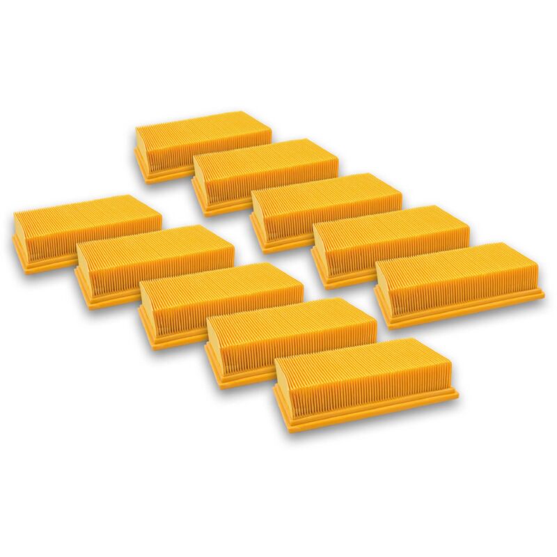 10x Filtro plisado plano para aspiradoras Kärcher NT 40/1 Tact Te L, NT 40/1 Tact, NT 40/1 Tact Te como 6.907-242.0, 6-904-360.0 - Vhbw
10x Filtro plisado plano para aspiradoras Kärcher NT 40/1 Tact Te L, NT 40/1 Tact, NT 40/1 Tact Te como 6.907-242.0, 6-904-360.0 - Vhbw