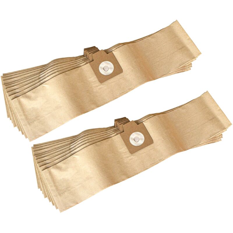 20x Bolsa aspiradora compatible con Concept VP 9050 Comfort aspiradora - papel, 29 cm x 22 cm, color arena - Vhbw
20x Bolsa aspiradora compatible con Concept VP 9050 Comfort aspiradora - papel, 29 cm x 22 cm, color arena - Vhbw