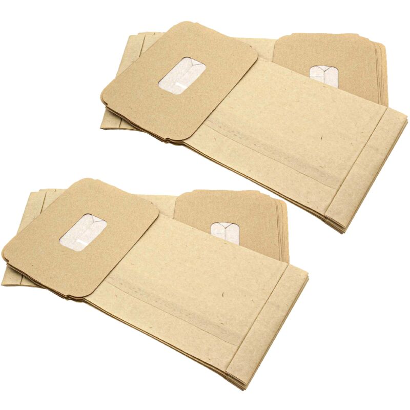 vhbw 20x Bolsa aspiradora compatible con Karstadt BS 8802 Super electronic aspiradora - papel, 32 cm x 17,5 cm
vhbw 20x Bolsa aspiradora compatible con Karstadt BS 8802 Super electronic aspiradora - papel, 32 cm x 17,5 cm