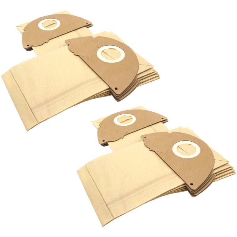20x bolsa compatible con Kärcher K2102, K2103, K2104, K2105, K2106, K2107, K2108, K2109, K2110, K2111 aspiradora - papel, marrón - Vhbw
20x bolsa compatible con Kärcher K2102, K2103, K2104, K2105, K2106, K2107, K2108, K2109, K2110, K2111 aspiradora - papel, marrón - Vhbw
