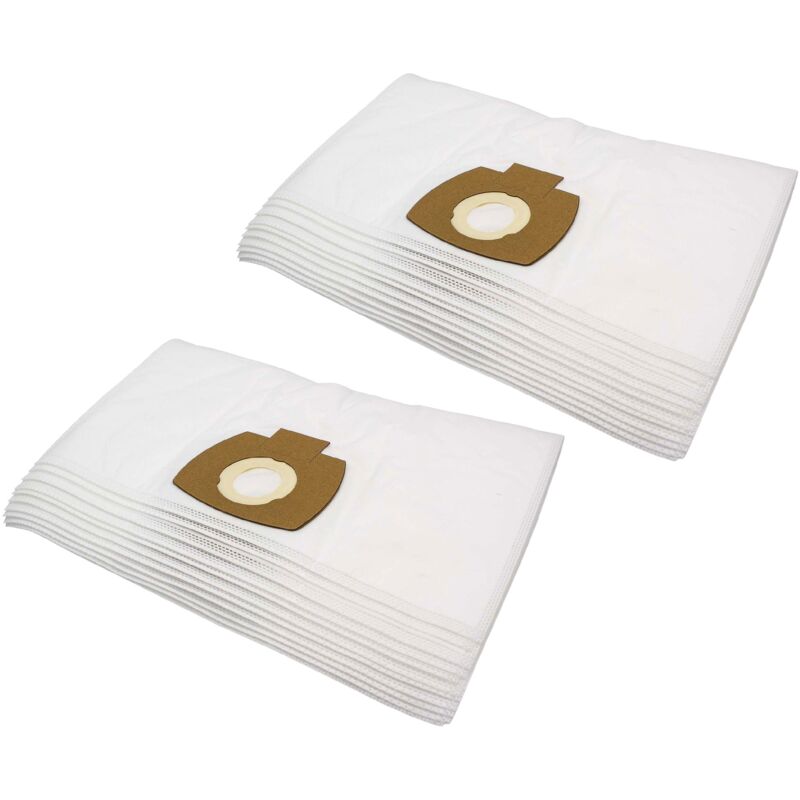 20x bolsa compatible con Protool Festool VCP 260, VCP 300 aspiradora - vellón micro, blanco - Vhbw
20x bolsa compatible con Protool Festool VCP 260, VCP 300 aspiradora - vellón micro, blanco - Vhbw