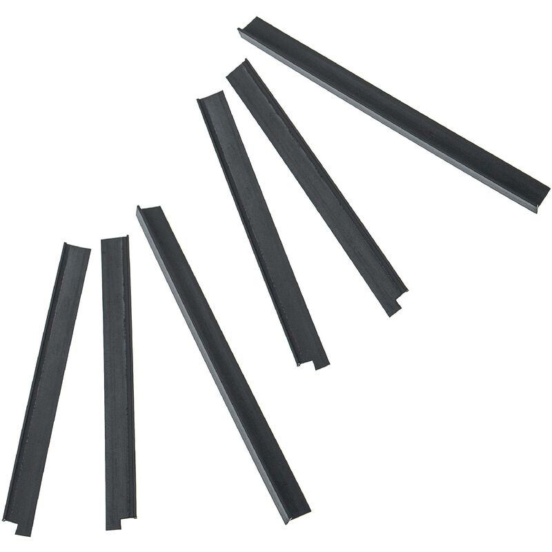 2x 3 unidades lámina goma compatible con Vorwerk (cepillo eléctrico) EB 360, 370 -lámina de arrastre, set, negro - Vhbw
2x 3 unidades lámina goma compatible con Vorwerk (cepillo eléctrico) EB 360, 370 -lámina de arrastre, set, negro - Vhbw
