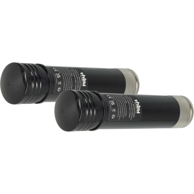 2x Batería recargable reemplaza Black & Decker 151995-02, 383900-004, 388183-00 para herramientas eléctricas (2100 mAh, NiMH, 3,6 V) - Vhbw
2x Batería recargable reemplaza Black & Decker 151995-02, 383900-004, 388183-00 para herramientas eléctricas (2100 mAh, NiMH, 3,6 V) - Vhbw