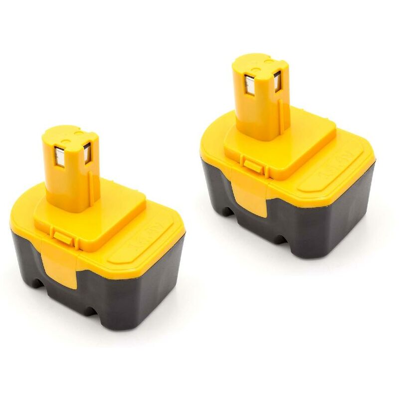 2x Baterías NiMH 1500mAh (14.4V) para herramientas compatible con Powertools Tools reemplaza Ryobi B-1415-S - Vhbw
2x Baterías NiMH 1500mAh (14.4V) para herramientas compatible con Powertools Tools reemplaza Ryobi B-1415-S - Vhbw