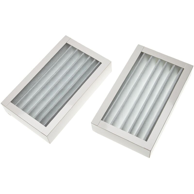 2x filtro G4 compatible con Paul Climos 100 DC, 150 DC unidad de ventilación - Set de filtro, 25 x 15 x 9 cm, blanco - Vhbw
2x filtro G4 compatible con Paul Climos 100 DC, 150 DC unidad de ventilación - Set de filtro, 25 x 15 x 9 cm, blanco - Vhbw