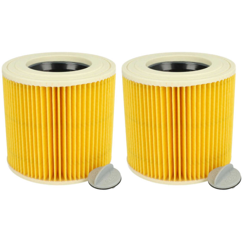 2x Filtros de cartucho para aspiradoras, robot aspiradora, limpiador multiusos reemplaza Kärcher 6.414-789.0 - Vhbw
2x Filtros de cartucho para aspiradoras, robot aspiradora, limpiador multiusos reemplaza Kärcher 6.414-789.0 - Vhbw