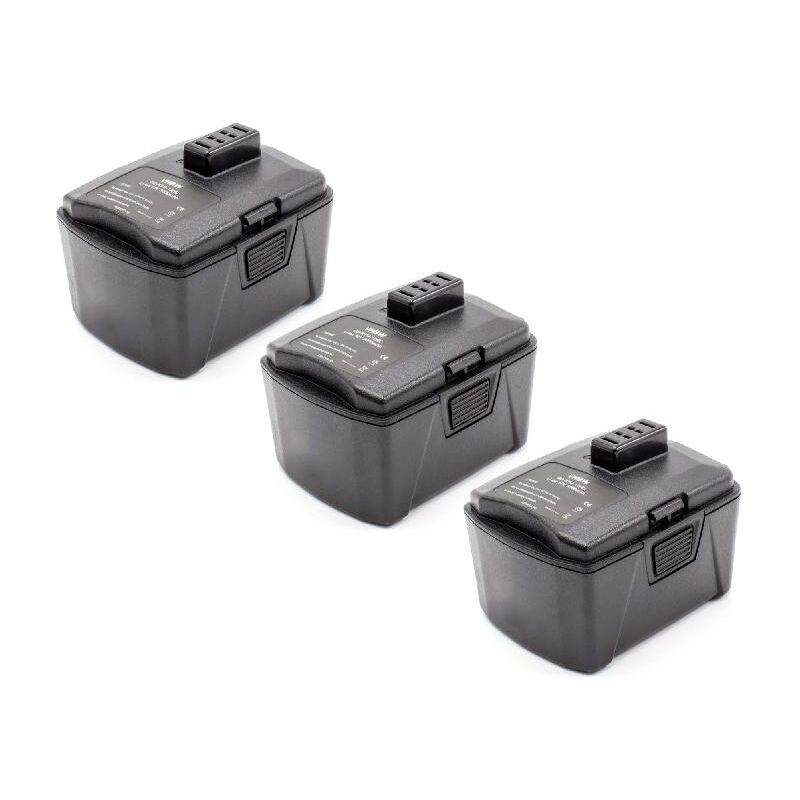 3x Li-Ion batería 3000mAh (12V) para herramienta eléctrica powertools tools como Ryobi 130503001, 130503005, CB120L - Vhbw
3x Li-Ion batería 3000mAh (12V) para herramienta eléctrica powertools tools como Ryobi 130503001, 130503005, CB120L - Vhbw