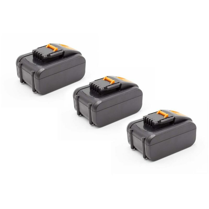 3x Li-Ion batería 4000mAh (16V) para herramienta eléctrica powertools tools como Worx WA3539 - Vhbw
3x Li-Ion batería 4000mAh (16V) para herramienta eléctrica powertools tools como Worx WA3539 - Vhbw
