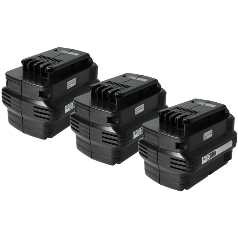 3x Ni-MH batería 3000mAh (24V) para herramientas DW017K2, DW017K2H, DW017N por Dewalt DE0240, DE0240-XJ, DE0241, DE0243. - Vhbw
3x Ni-MH batería 3000mAh (24V) para herramientas DW017K2, DW017K2H, DW017N por Dewalt DE0240, DE0240-XJ, DE0241, DE0243. - Vhbw