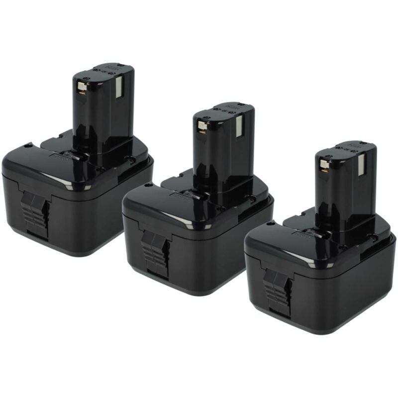3x Batería recargable compatible con Hitachi WH 12DAF2, WH12DC, WH 12DC, WH12DM, WH 12DM, WH12DM2 herramientas eléctricas (3300 mAh, NiMH, 12 V)
3x Batería recargable compatible con Hitachi WH 12DAF2, WH12DC, WH 12DC, WH12DM, WH 12DM, WH12DM2 herramientas eléctricas (3300 mAh, NiMH, 12 V)