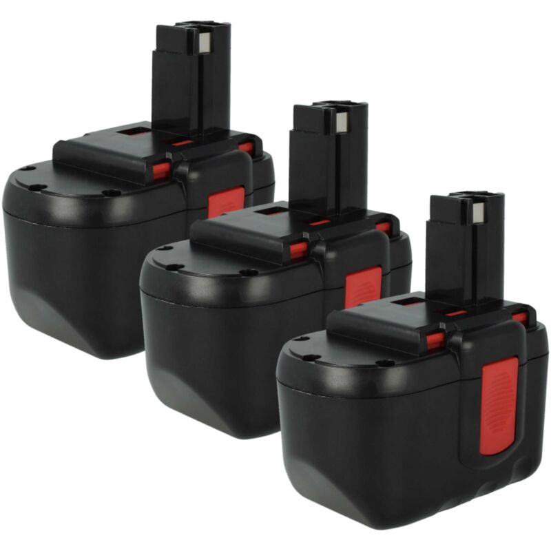 3x NiMH batería 3000mAh (24V) para herramienta eléctrica powertools tools Bosch 11524, 125-24, 12524, 12524-03, 13624, 13624-2G, 1645, 1645-24 - Vhbw
3x NiMH batería 3000mAh (24V) para herramienta eléctrica powertools tools Bosch 11524, 125-24, 12524, 12524-03, 13624, 13624-2G, 1645, 1645-24 - Vhbw