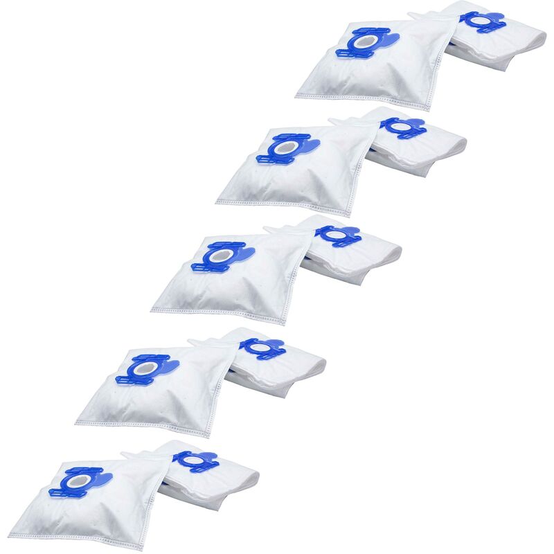 50x Bolsa aspiradora compatible con AEG Vampyr H 2162, H 2182, H 2202, HH 2202 aspiradora - vellón micro, 28, 30 cm x 20,5 cm, blanco / azul - Vhbw
50x Bolsa aspiradora compatible con AEG Vampyr H 2162, H 2182, H 2202, HH 2202 aspiradora - vellón micro, 28, 30 cm x 20,5 cm, blanco / azul - Vhbw