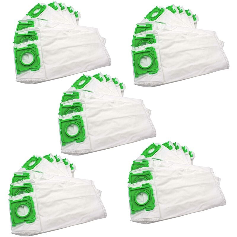 50x Bolsa aspiradora compatible con Sebo Airbelt K1 Lemon, K1 Onyx, K3, K3 ECO Comfort aspiradora - vellón micro, 33,5 cm x 17 cm, blanco - Vhbw
50x Bolsa aspiradora compatible con Sebo Airbelt K1 Lemon, K1 Onyx, K3, K3 ECO Comfort aspiradora - vellón micro, 33,5 cm x 17 cm, blanco - Vhbw
