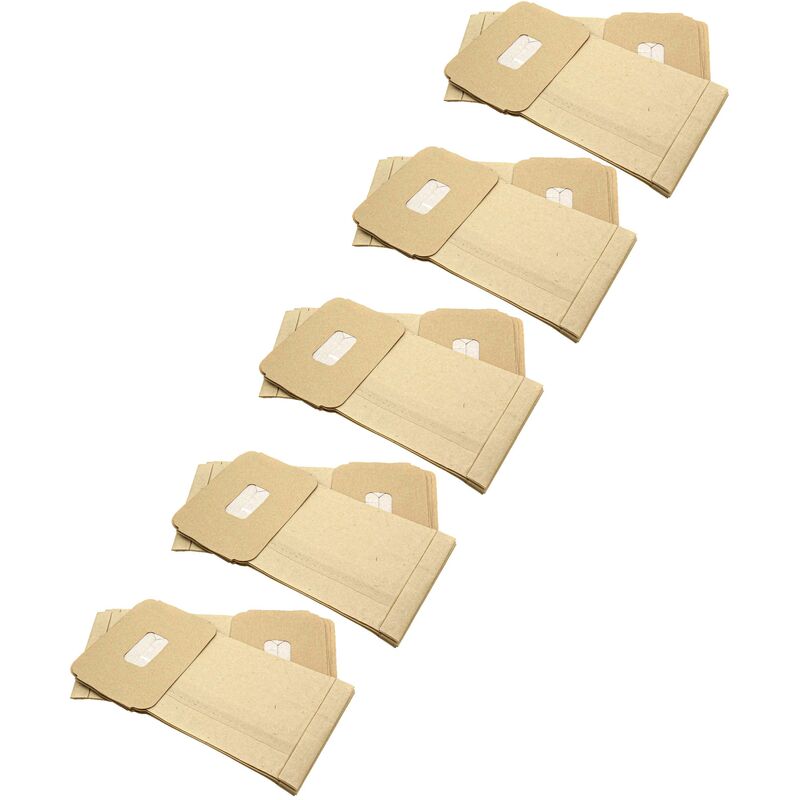 50x Bolsa aspiradora reemplaza Swirl PH 81 para aspiradora - papel, 32 cm x 17,5 cm - Vhbw
50x Bolsa aspiradora reemplaza Swirl PH 81 para aspiradora - papel, 32 cm x 17,5 cm - Vhbw