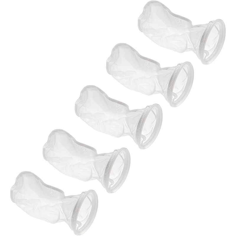5x Filtro de calcetín universal para acuarios, piscinas, skimmers - Bolsa filtrante, poliéster, 18 x 45 cm, 150 micrómetro, blanco - Vhbw
5x Filtro de calcetín universal para acuarios, piscinas, skimmers - Bolsa filtrante, poliéster, 18 x 45 cm, 150 micrómetro, blanco - Vhbw
