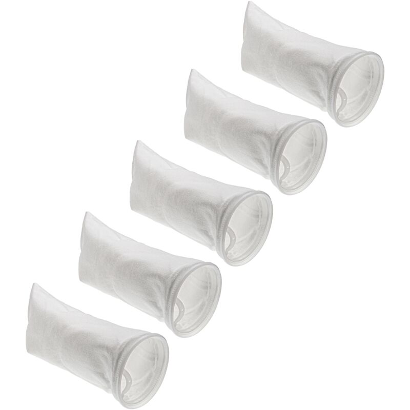 5x Filtro de calcetín universal para acuarios, piscinas, skimmers - Bolsa filtrante, polietileno, 18 x 45 cm, 100 micrómetro, blanco - Vhbw
5x Filtro de calcetín universal para acuarios, piscinas, skimmers - Bolsa filtrante, polietileno, 18 x 45 cm, 100 micrómetro, blanco - Vhbw