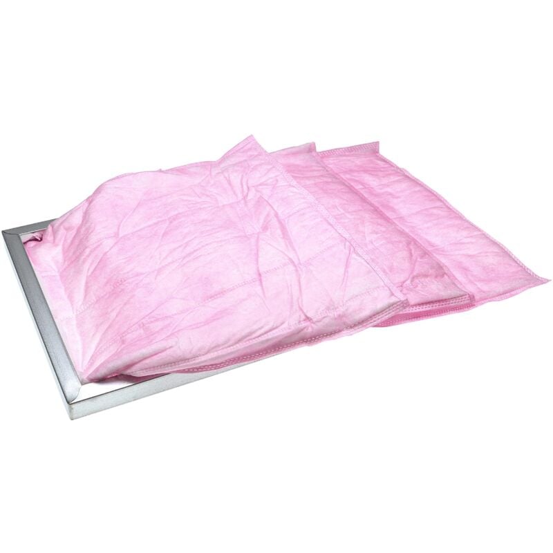vhbw 5x Filtros de bolsa para sistemas aire acondicionado y ventilación - Filtro F7, 28,7 x 28,7 x 36 cm, rosa
vhbw 5x Filtros de bolsa para sistemas aire acondicionado y ventilación - Filtro F7, 28,7 x 28,7 x 36 cm, rosa