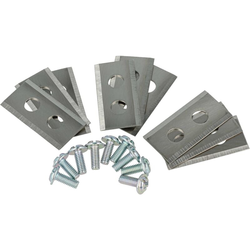 vhbw 9x Cuchillas adecuadas para robot cortacésped Worx Landroid L1500i, M500 B, M1000, M1000i, M800, S500i, M WG794E, ... (Acero, 0.75mm)
vhbw 9x Cuchillas adecuadas para robot cortacésped Worx Landroid L1500i, M500 B, M1000, M1000i, M800, S500i, M WG794E, ... (Acero, 0.75mm)