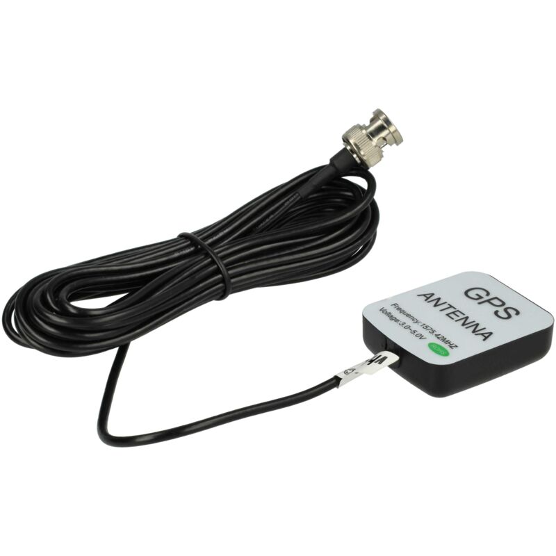 Antena GPS compatible con Garmin GPSMap 180, 182, 182C, 185 Sounder navegador - Base magnética, con conexión BNC, 5 m - Vhbw
Antena GPS compatible con Garmin GPSMap 180, 182, 182C, 185 Sounder navegador - Base magnética, con conexión BNC, 5 m - Vhbw