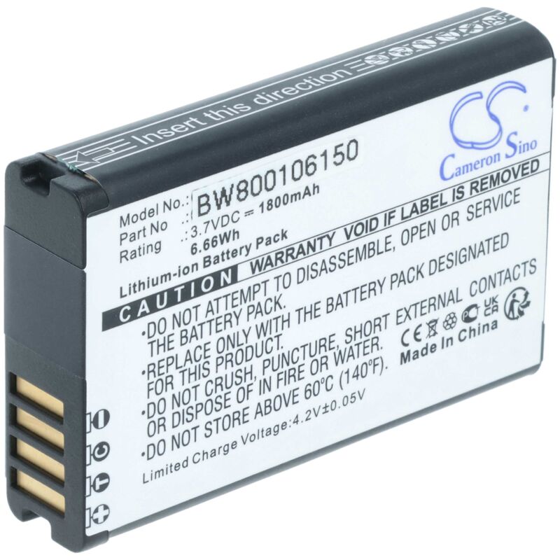 batería 1800mAh (3.7V) para Navi GPS GARMIN E1GR, E1GR VIRB ELITE, E2GR, E2GR VIRB ELITE, Action HD cámara 1.4 por 010-11599-00, 010-11654-03. - Vhbw
batería 1800mAh (3.7V) para Navi GPS GARMIN E1GR, E1GR VIRB ELITE, E2GR, E2GR VIRB ELITE, Action HD cámara 1.4 por 010-11599-00, 010-11654-03. - Vhbw