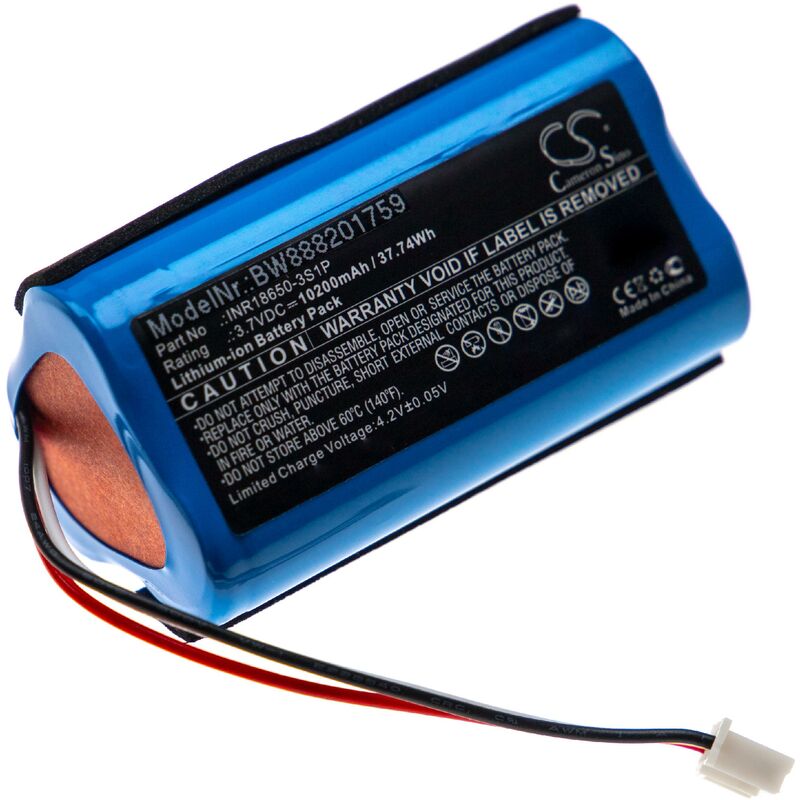 batería compatible con Altec Lansing iMW678, iMW678-BLK, iMW678-BLU, Omni Jacket altavoz altavoces (10200mAh, 3,7V, Li-Ion) - Vhbw
batería compatible con Altec Lansing iMW678, iMW678-BLK, iMW678-BLU, Omni Jacket altavoz altavoces (10200mAh, 3,7V, Li-Ion) - Vhbw